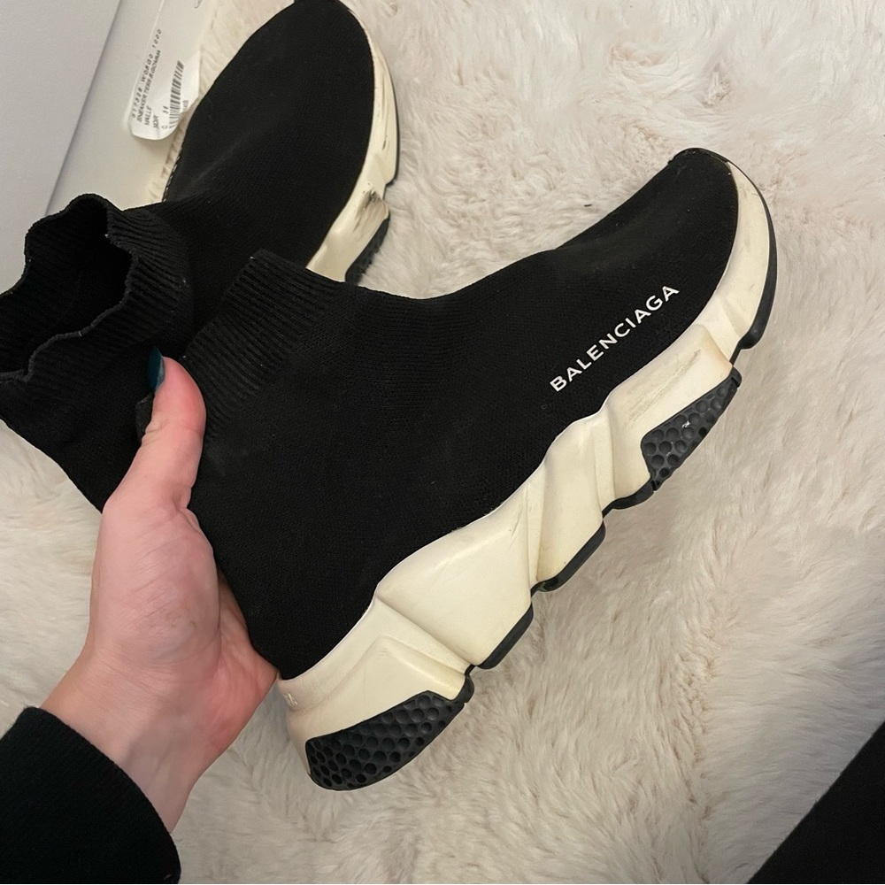 Balenciaga Women’s Speed Knit High Top Sneakers size 7